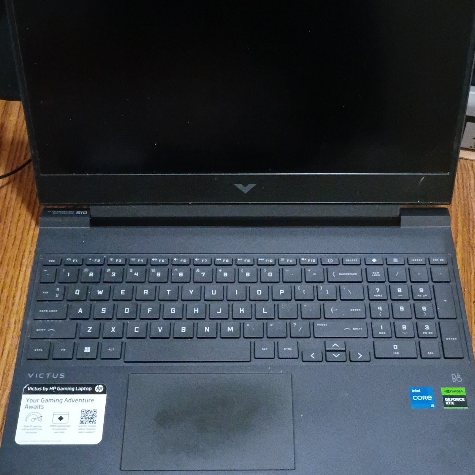 HP Victus 15-fa1030nr 15.6in i5 8GB 512GB SSD RTX Win 11 Gray NVIDIA GeForce RTX