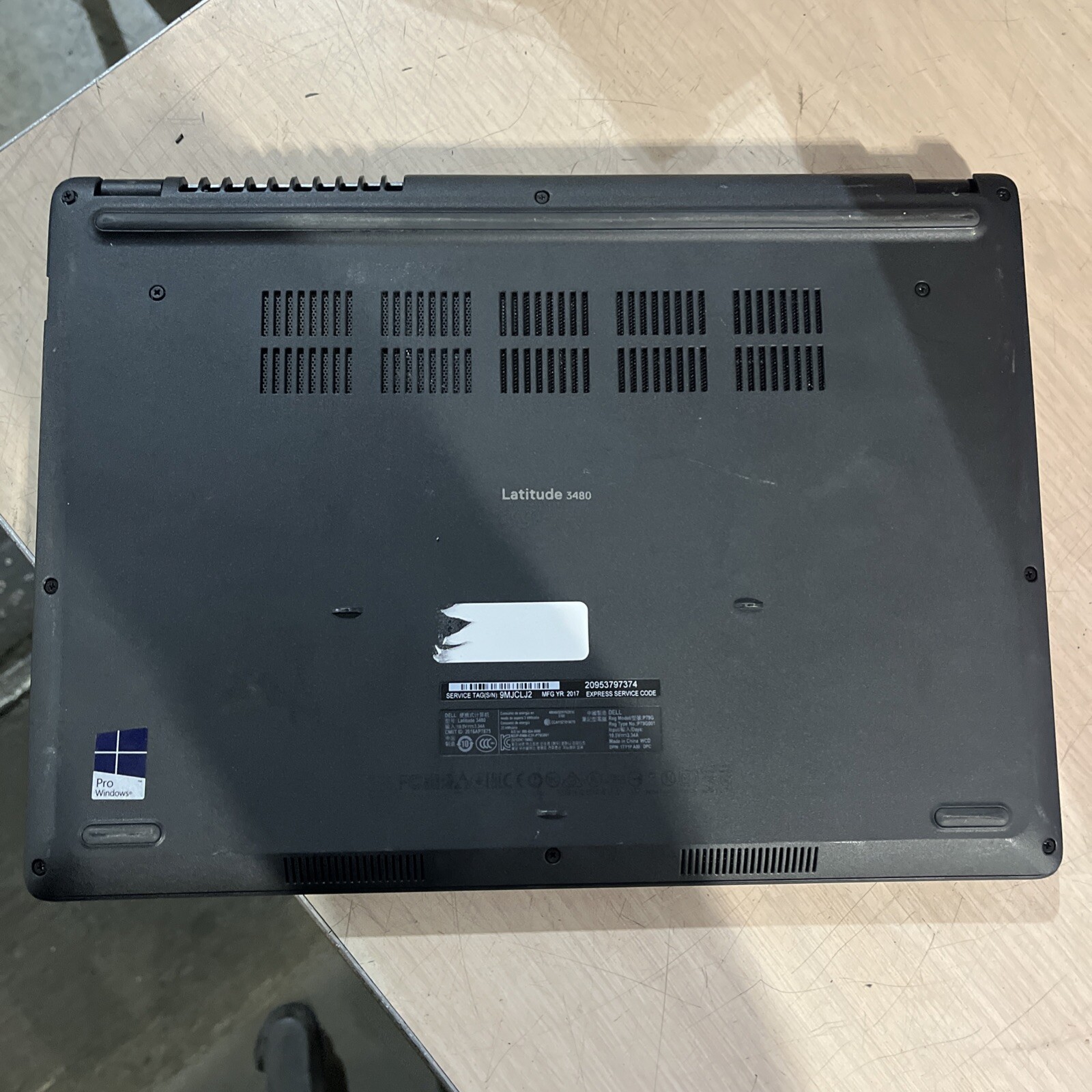 DELL LATITUDE 3480 INTEL CORE I5 7TH GEN 8GB RAM NO HD