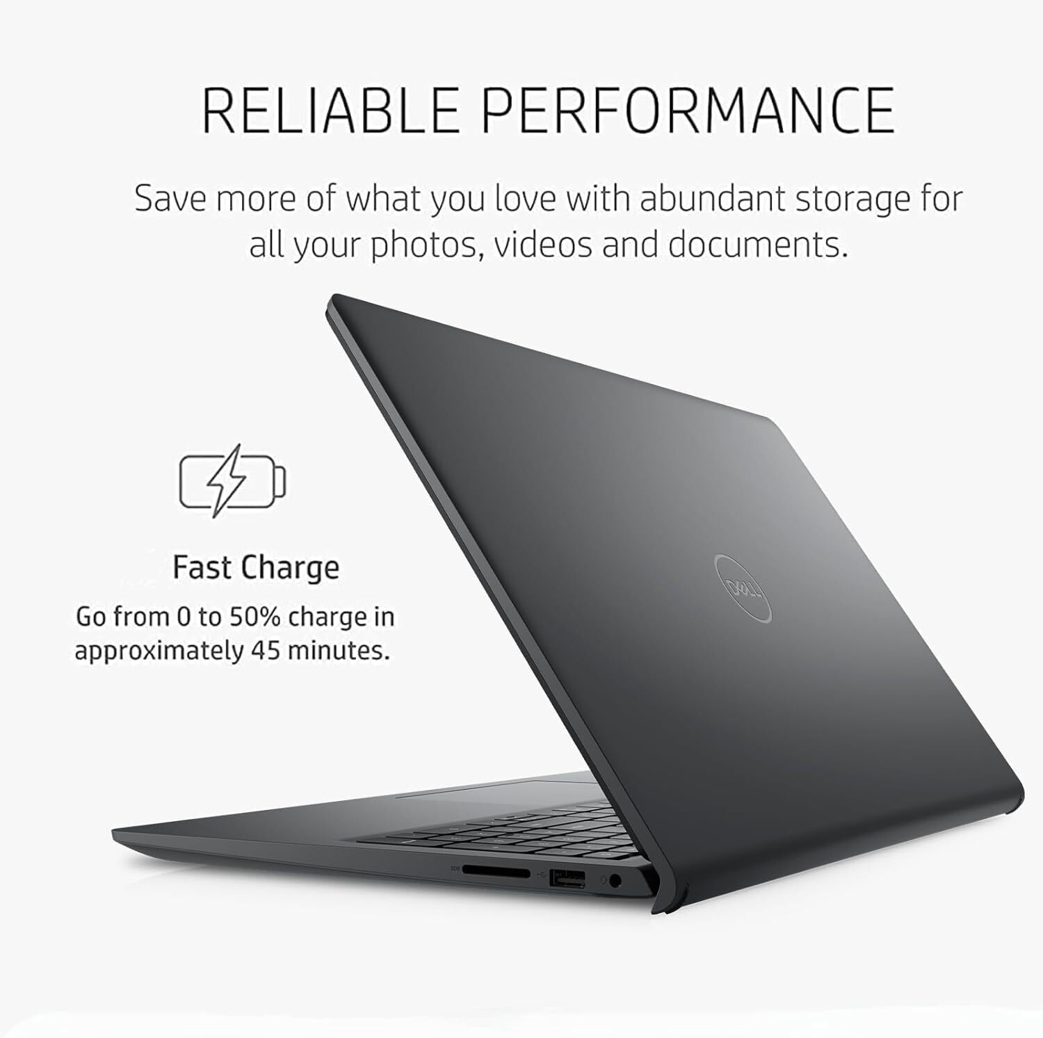 DELL INSPIRON RYZEN 5-7530U 15.6″ FHD TOUCH DISPLAY 8GB 512GB SSD LAPTOP – DE01