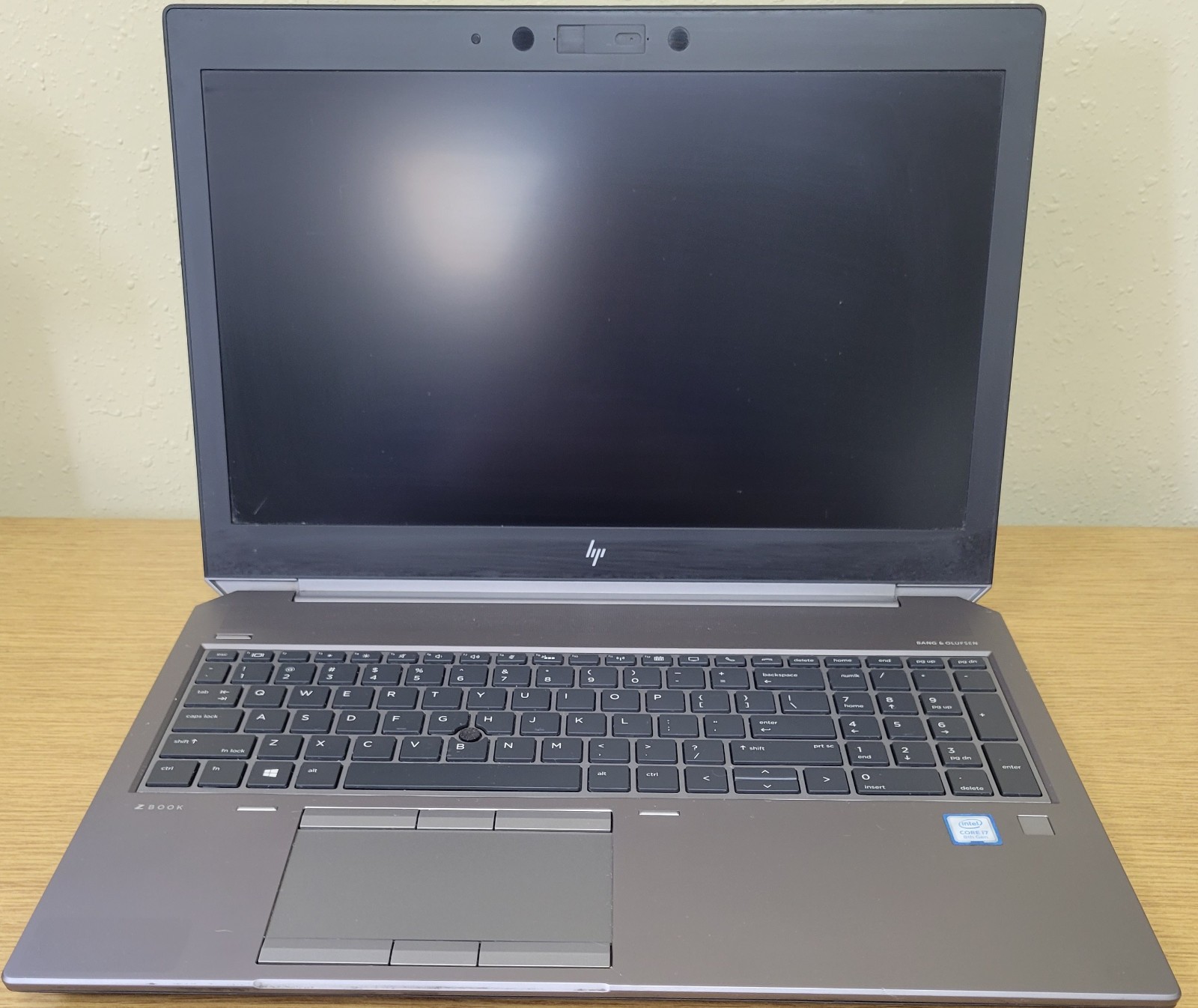 HP ZBook 15 G5 i7-8750H 2.2GHz 16GB 256GB NVMe Quadro P2000 No OS/HDD