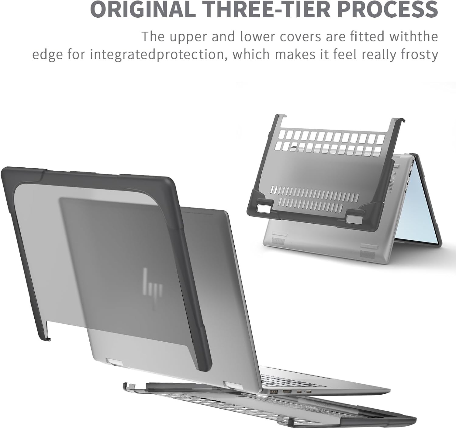 Durable Shockproof Case for 14″ HP Envy X360 2-in-1 Touch-Screen Laptop 2024