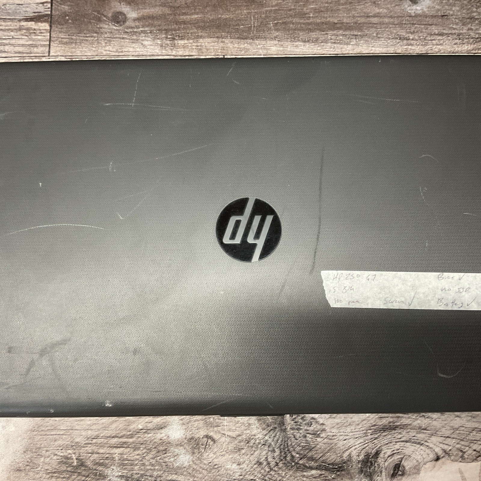 HP 250 G7 / i5 8th Gen / BIOS Unlocked / No RAM / No SSD / M15