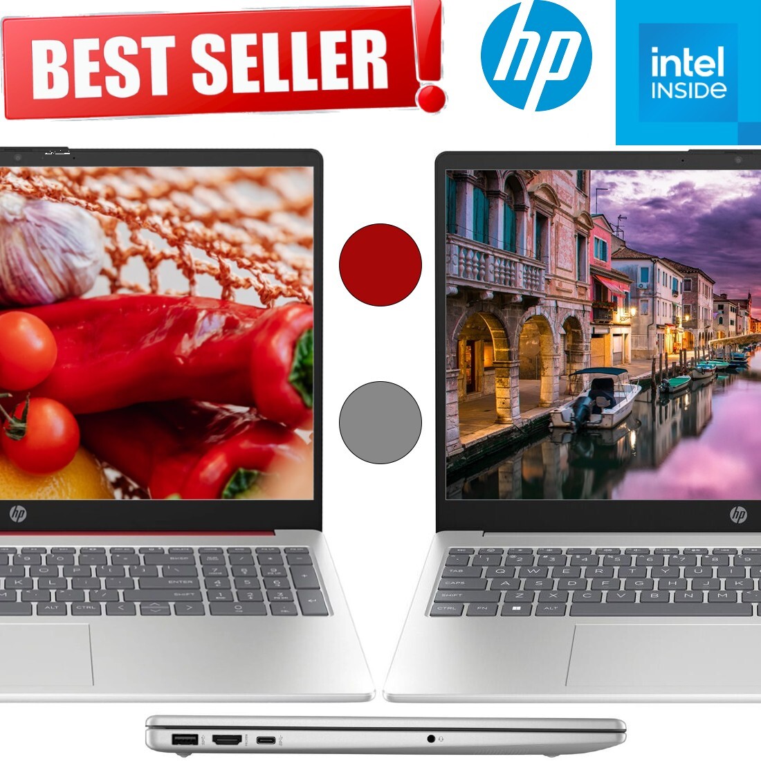 HP 15.6inch Laptop Intel Pentium N200 3.70GHz 128GB SSD Drive 4GB Ram HDMI Win11
