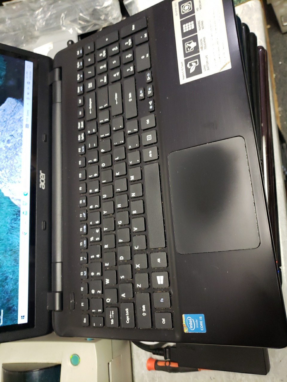 Acer Aspire E5-571P-55TL QUAD i5-4210U 1.7GHz 4GB WIN 10 NO POWER CORD FREE SHIP