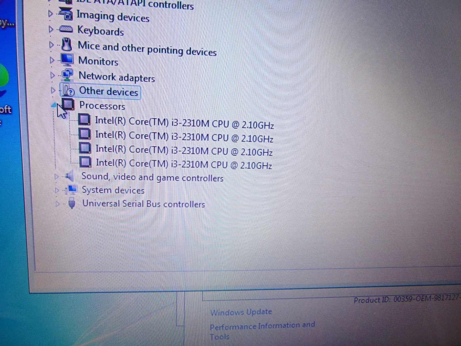 Toshiba Satellite R845-S80 Laptop i3-2310M 2.10GHZ 14″ 4GB 750GB DVD Windows 7