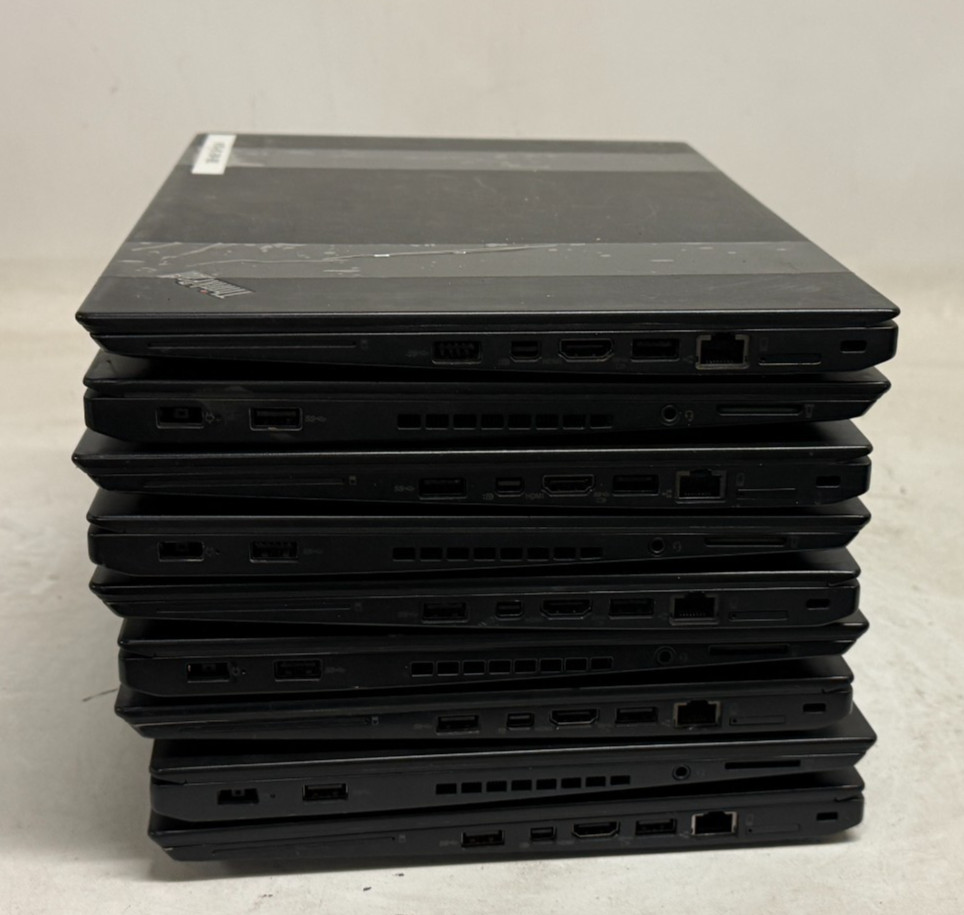 Lenovo ThinkPad T460s 14″ (i5 6th Gen – 4GB/8GB RAM – NO OS/HDD) – Lot of 9