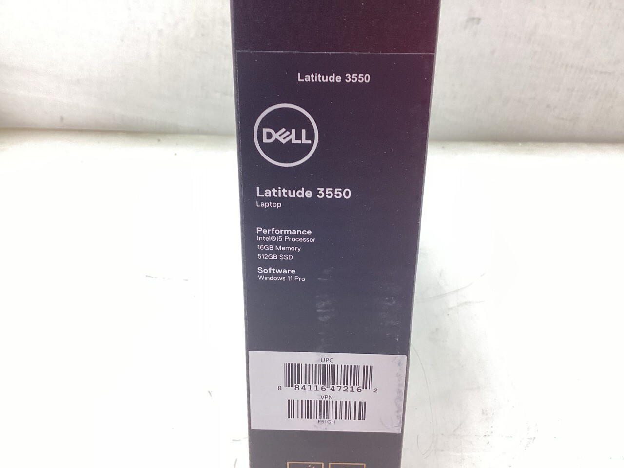 Dell Latitude 3550 15.6″ FHD i5-1335U 16GB 512GB SSD WiFi 6E W11P – (F51GH)