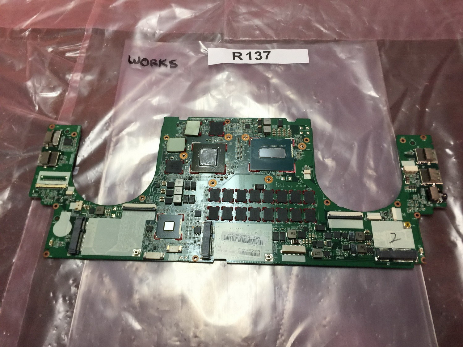 Razer Blade RZ09-0116 14 i7 2.2Ghz 8GB Motherboard GTX 765M RZ09-01021102-R3U1