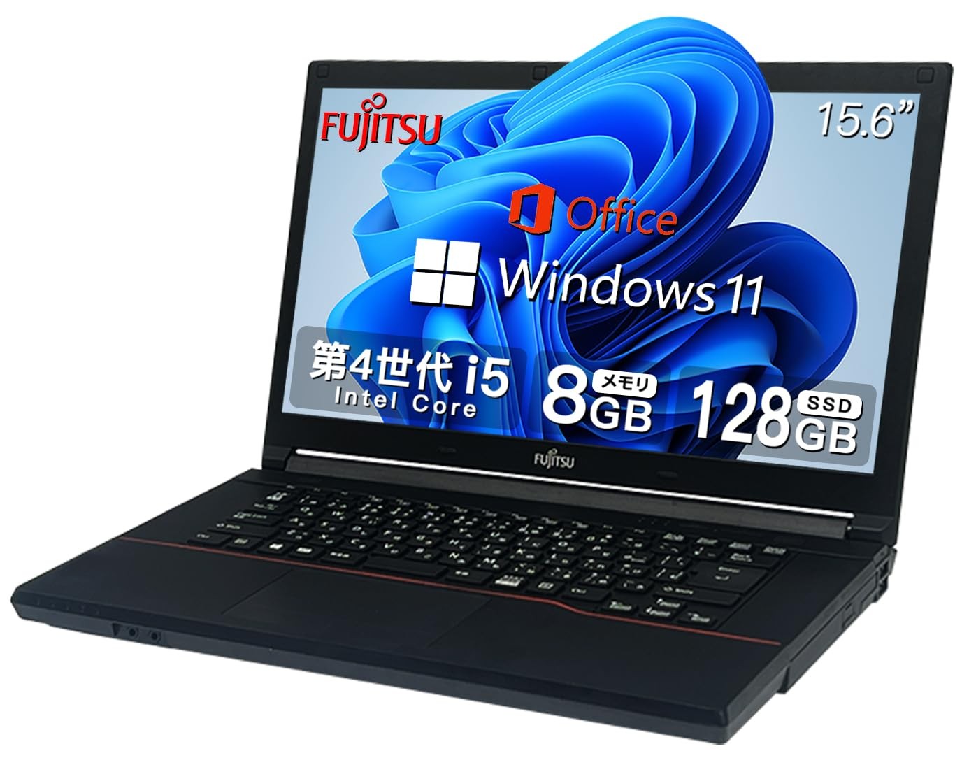Fujitsu 15.6″ Laptop Core i5-4210M 8GB RAM 128GB SSD Win11 Pro Office 2019 Wi-Fi