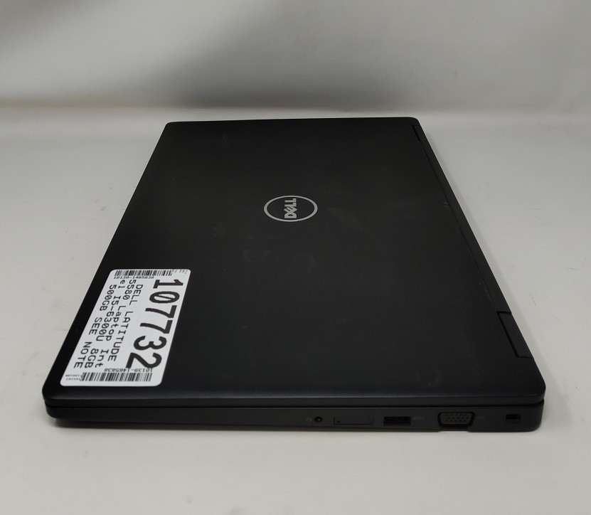 DELL LATITUDE 5580 Laptop Intel I5-6300U 8GB 500GB SEE NOTES