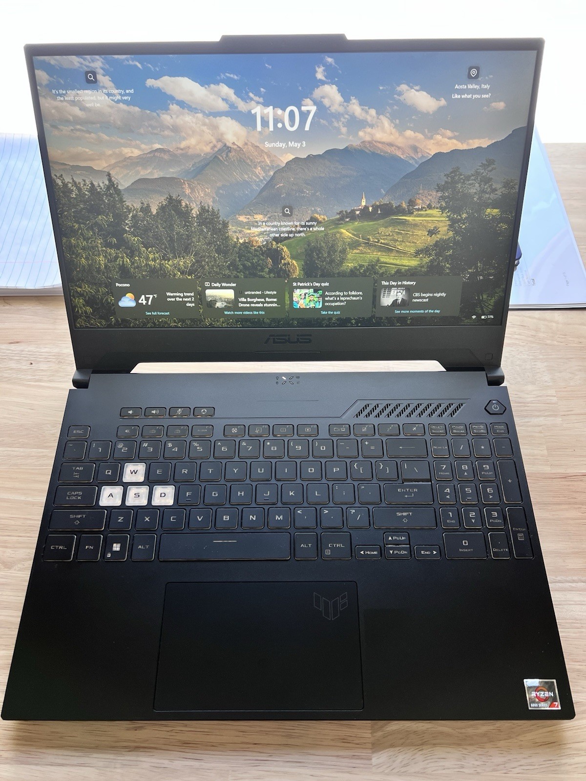 ASUS TUF Gaming A15 Laptop 15.6″ Ryzen 7, 8GB RAM