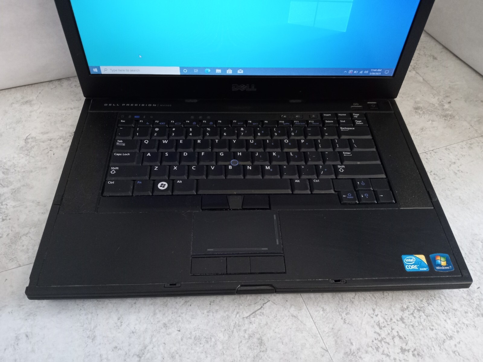 Dell Precision M4500 15″ Laptop Intel i7-740Q 8GB 128GB W10 FX880M * READ * -RR
