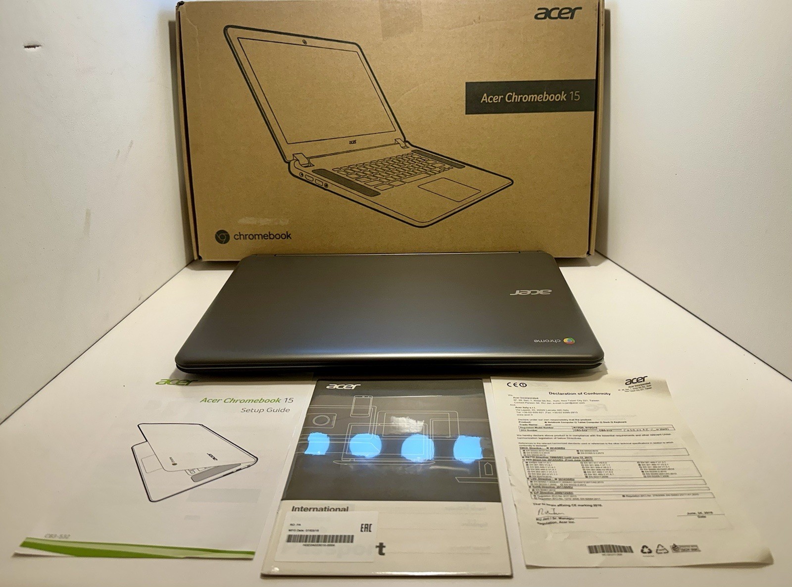 Acer Chromebook 15 CB3-532 – Excellent Condition – Works w/ Charger Only