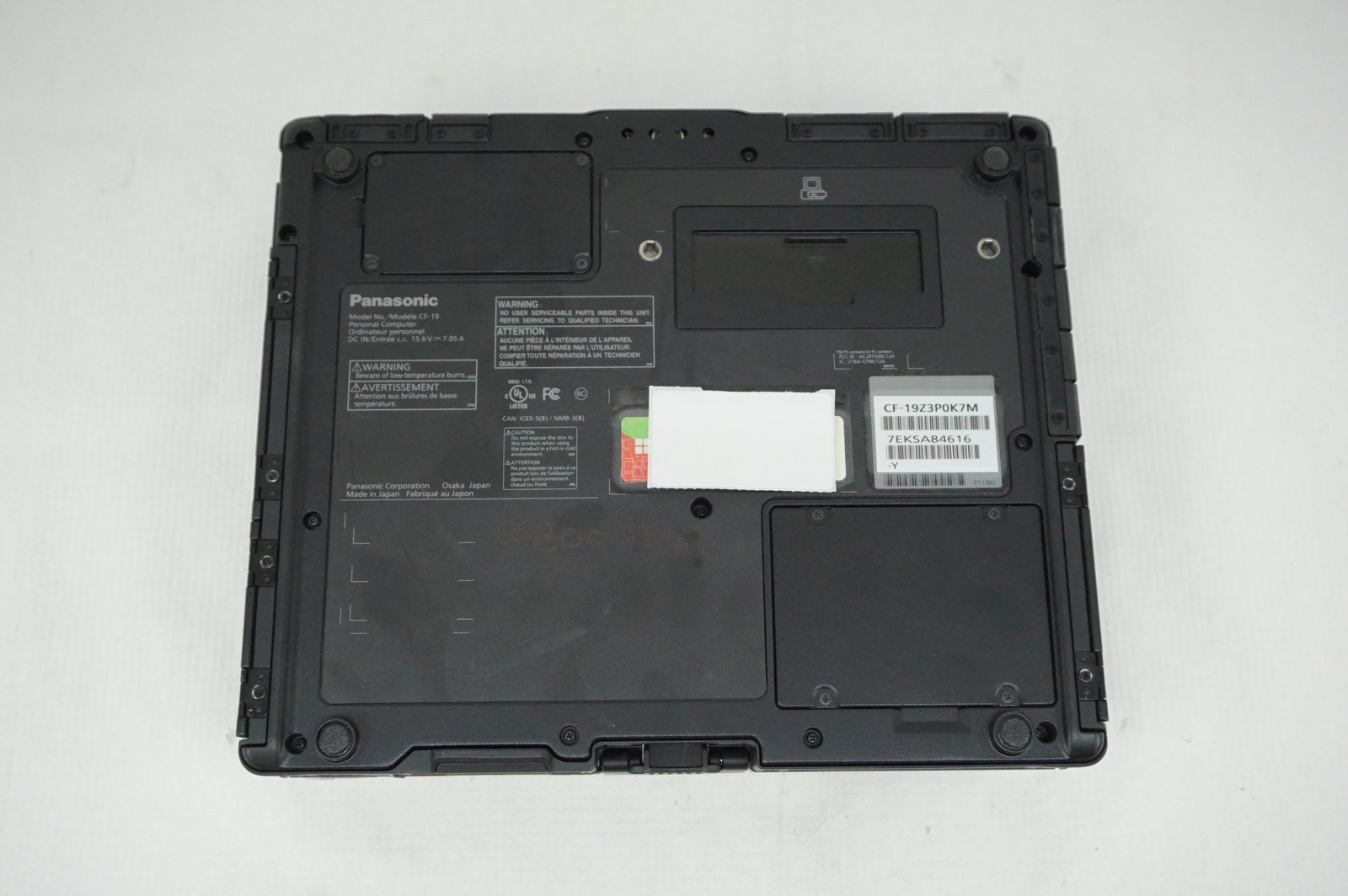 Panasonic Toughbook CF19 i5-3610ME 2.7GHz 4GB RAM Has Stylus No Hard Drive