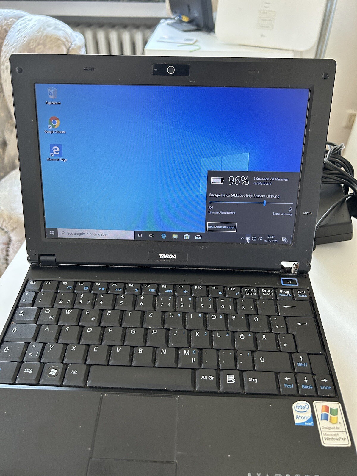Targa Netbook Traveller 1016 Windows 10 Used Laptop