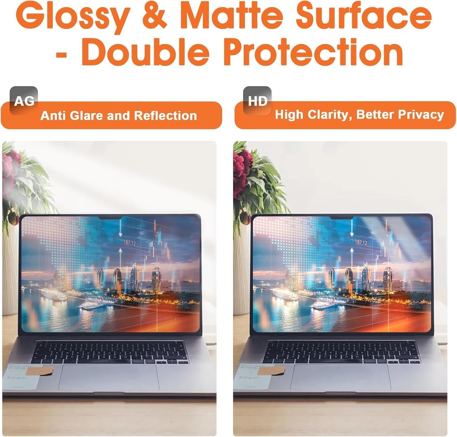 Privacy Magnetic Screen Protector for MacBook Air 13.6 & 13 Inch (2022-2026)