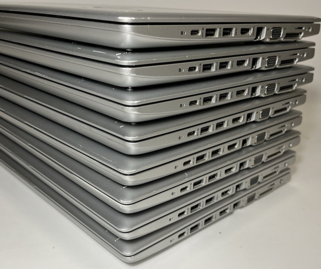 LOT OF 8 HP ProBook 640 G4 14″ Core i5-7300U – 8GB RAM – 128GB SSD – W11P – READ