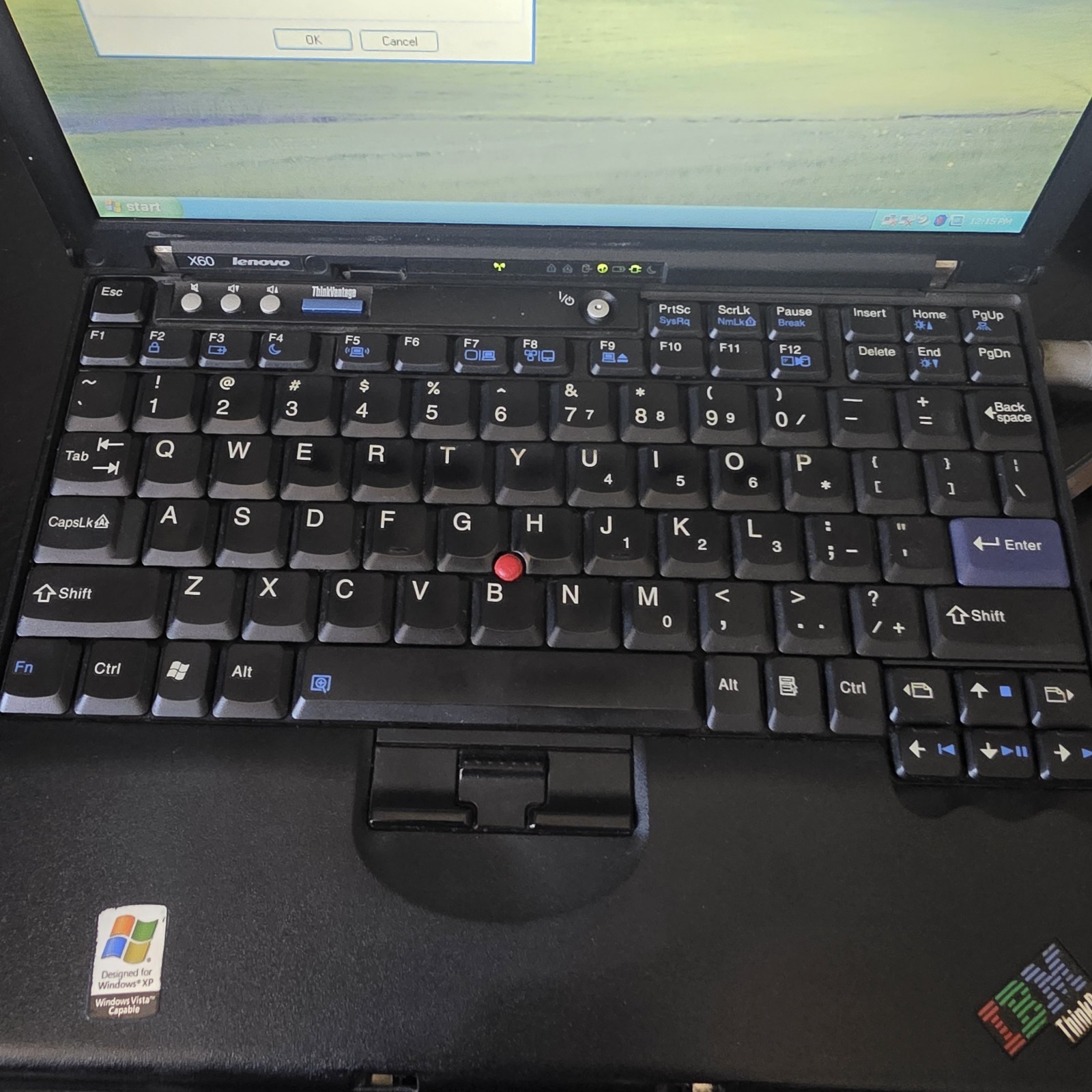 IBM Lenovo ThinkPad X60 12.1″ Laptop Tablet C2Duo T5500 80GB WIN XP