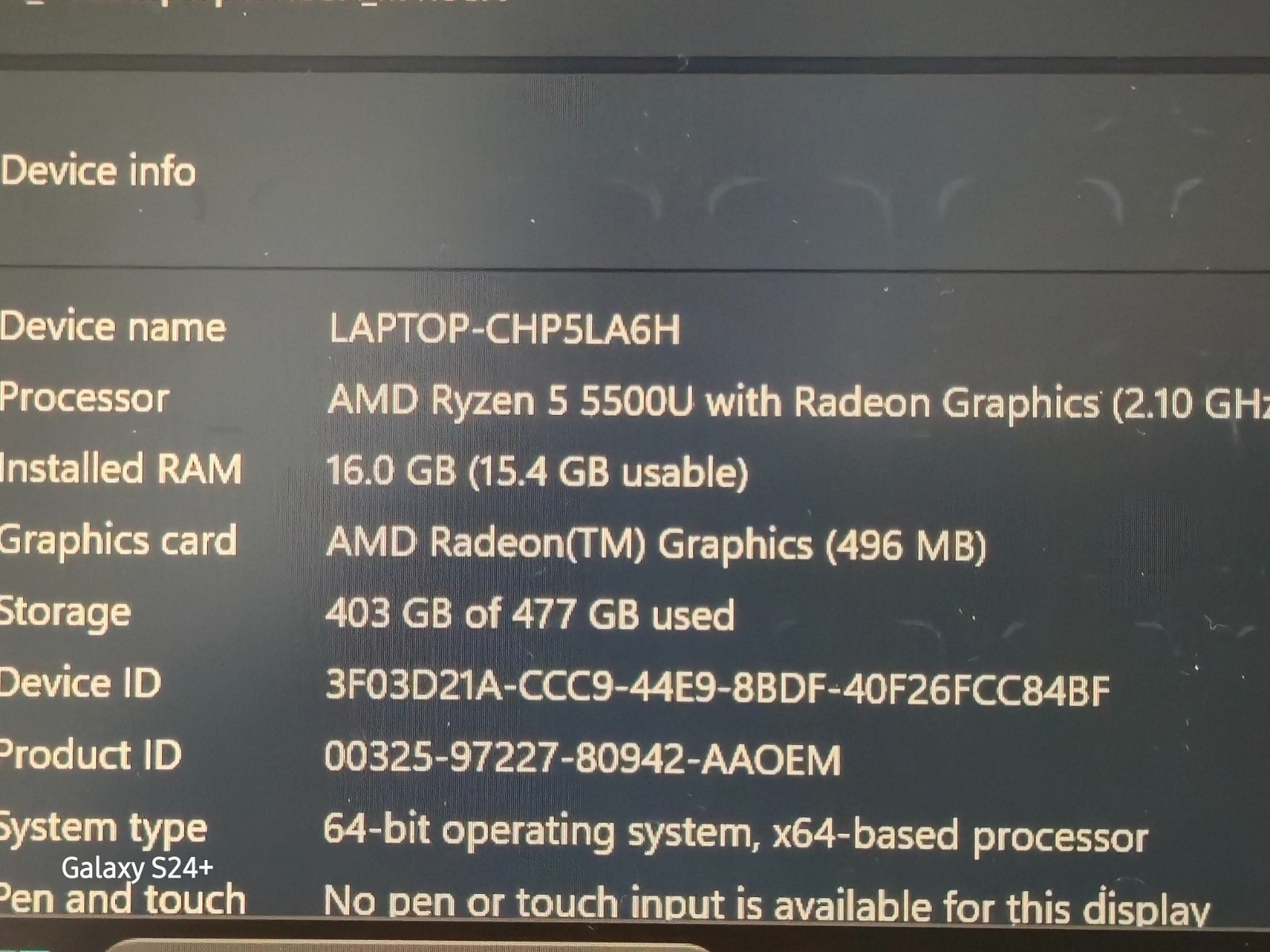 ASUS : M415UA-IS59 AMD Ryzen 5 5500U Mobile Proc 16GB RAM 512GB SSD Win 11 Home