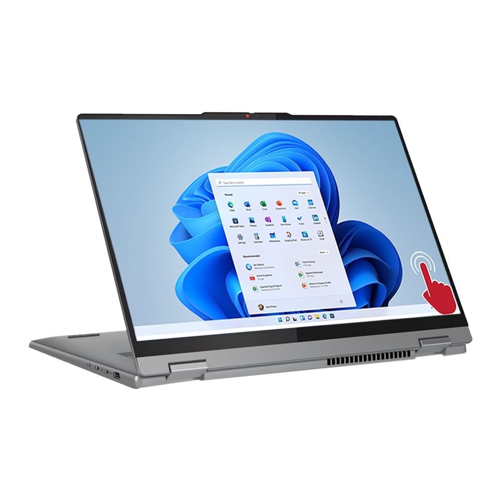 Lenovo IdeaPad 5 2-in-1 Laptop, 16″ IPS Glass, Ryzen 7 8845HS,AMD Radeon 780M