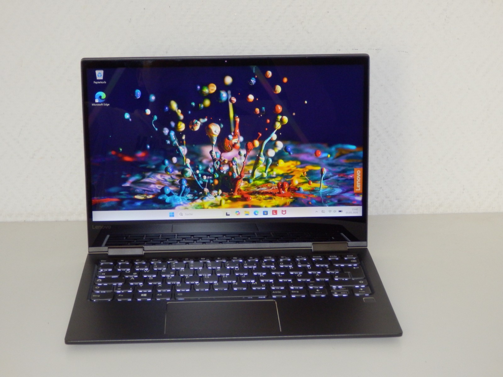 Lenovo Yoga 730-13IWL – Intel i7-8565U, 8GB Ram, 256GB SSD, 13.3″ FHD, UHD 620