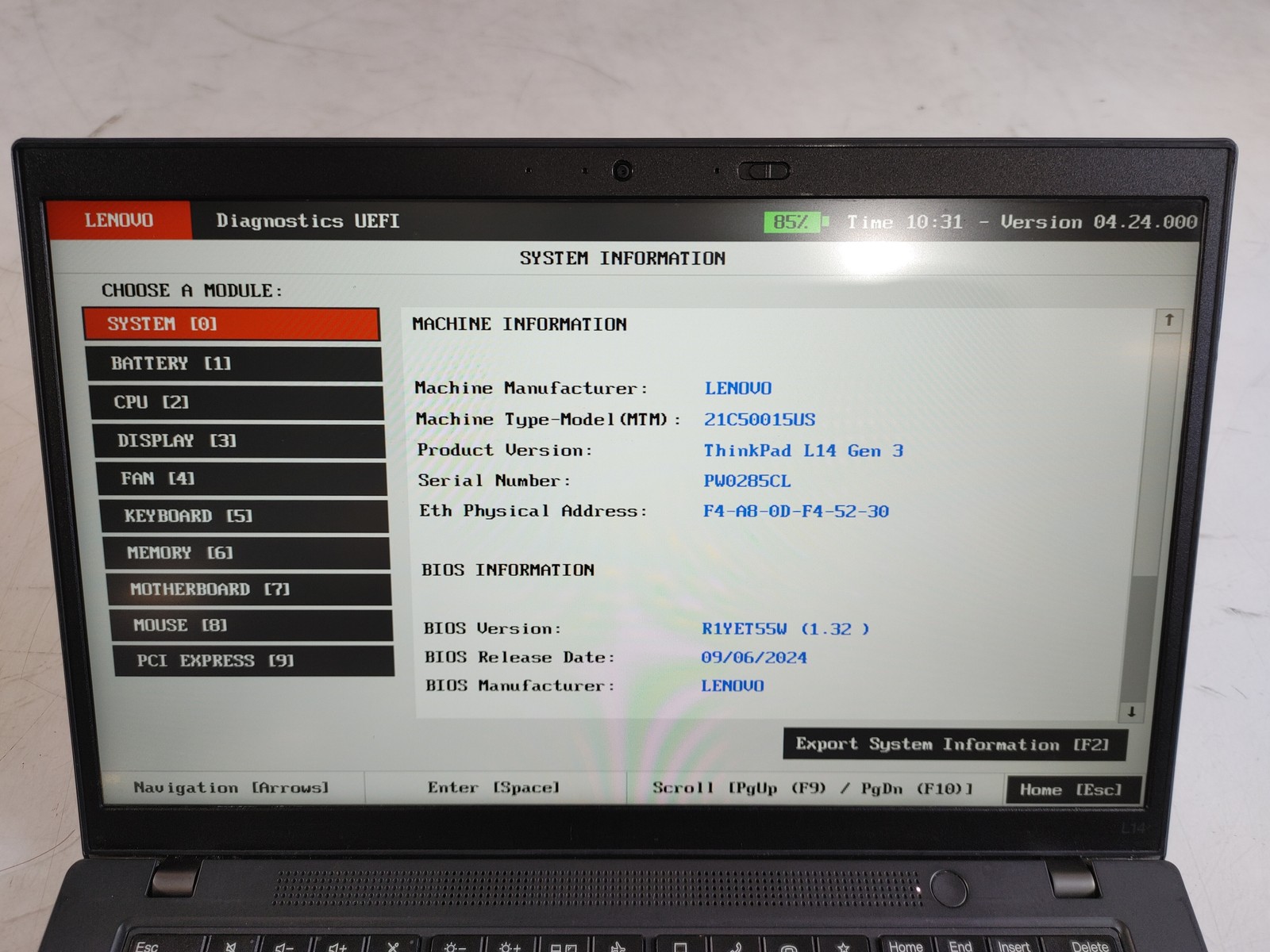 Lenovo ThinkPad L14 Ryzen 5 Pro 5675U 2.30 GHz 8 GB DDR4 No HDD