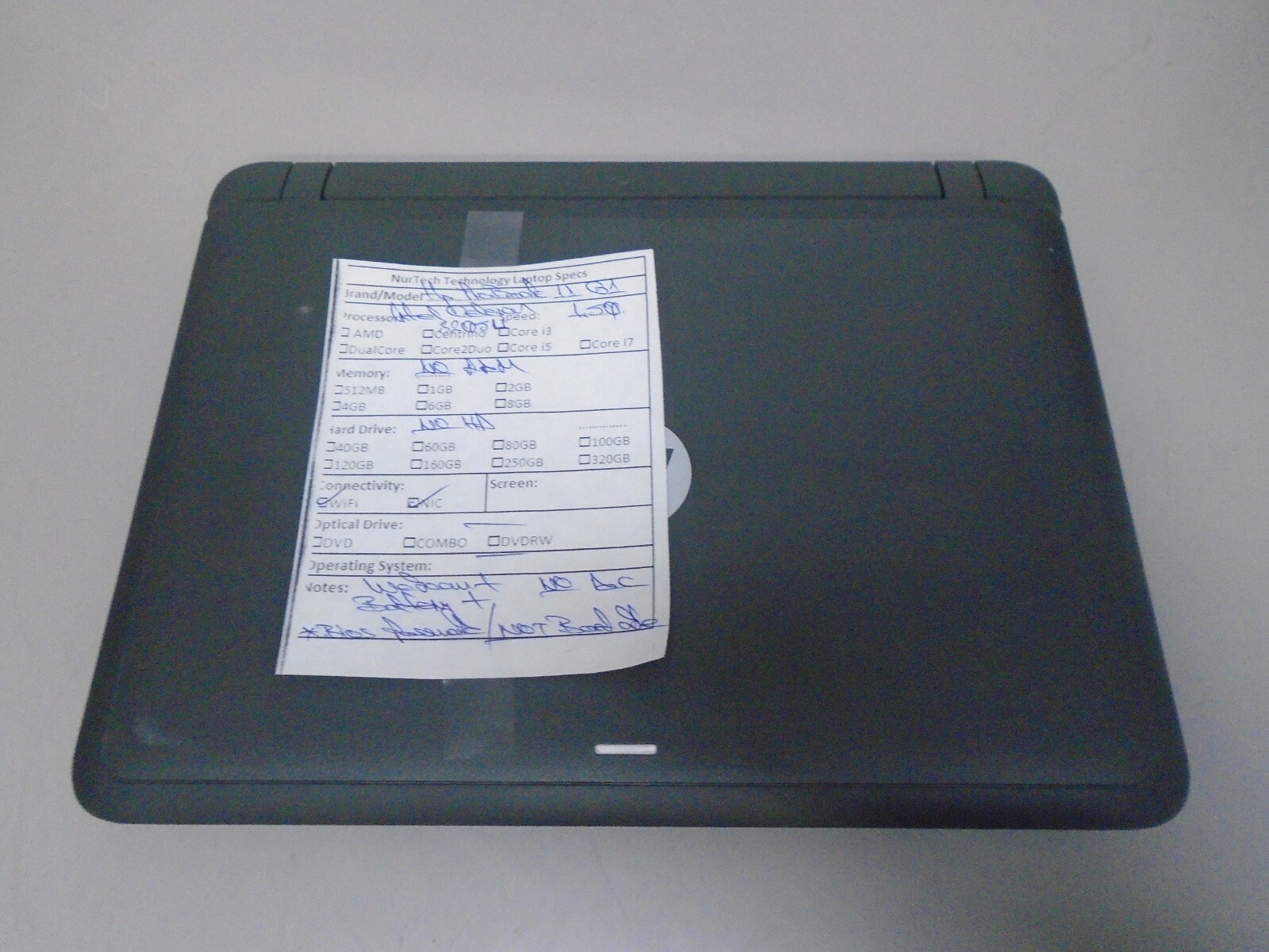 HP ProBook 11 G1 11.6″ Celeron 3205U 1.5GHz ‘No RAM/HDD’ Webcam Laptop ‘No AC’