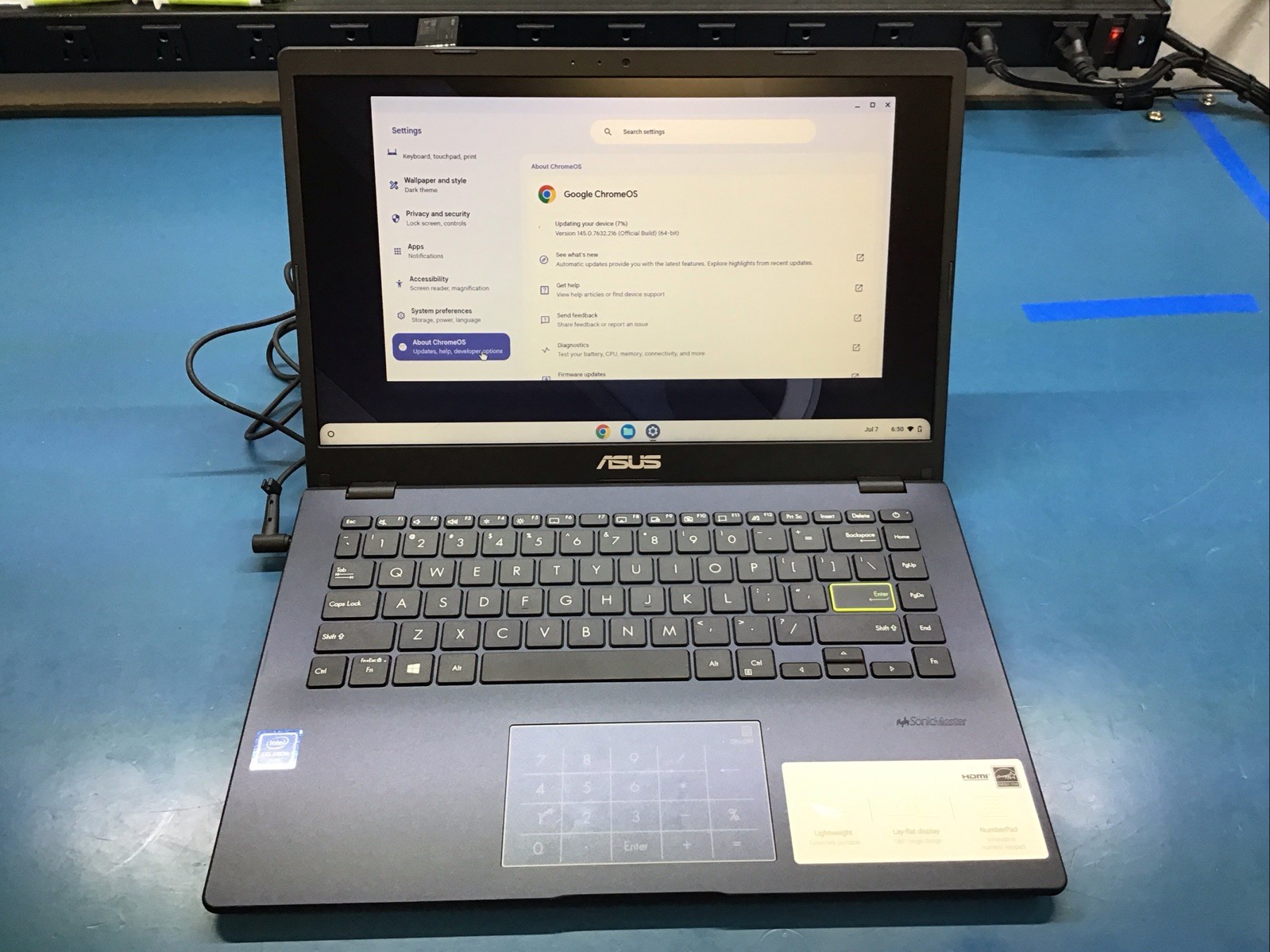 ASUS E410M 14”, Celeron N4020 1.10GHz, 4GB RAM, 64GB eMMC, ChromeOS Flex, *READ*