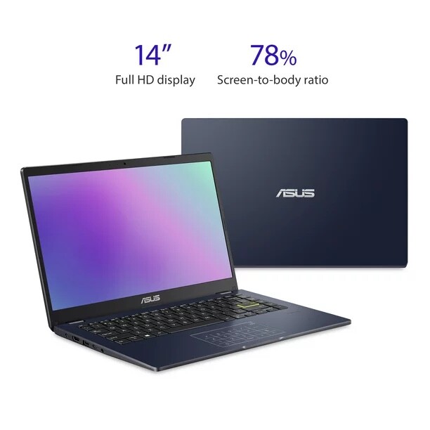 ASUS 14″ 1080p PC Laptops, Intel Celeron N4020, 4GB RAM, 128GB SSD, Windows 11 H