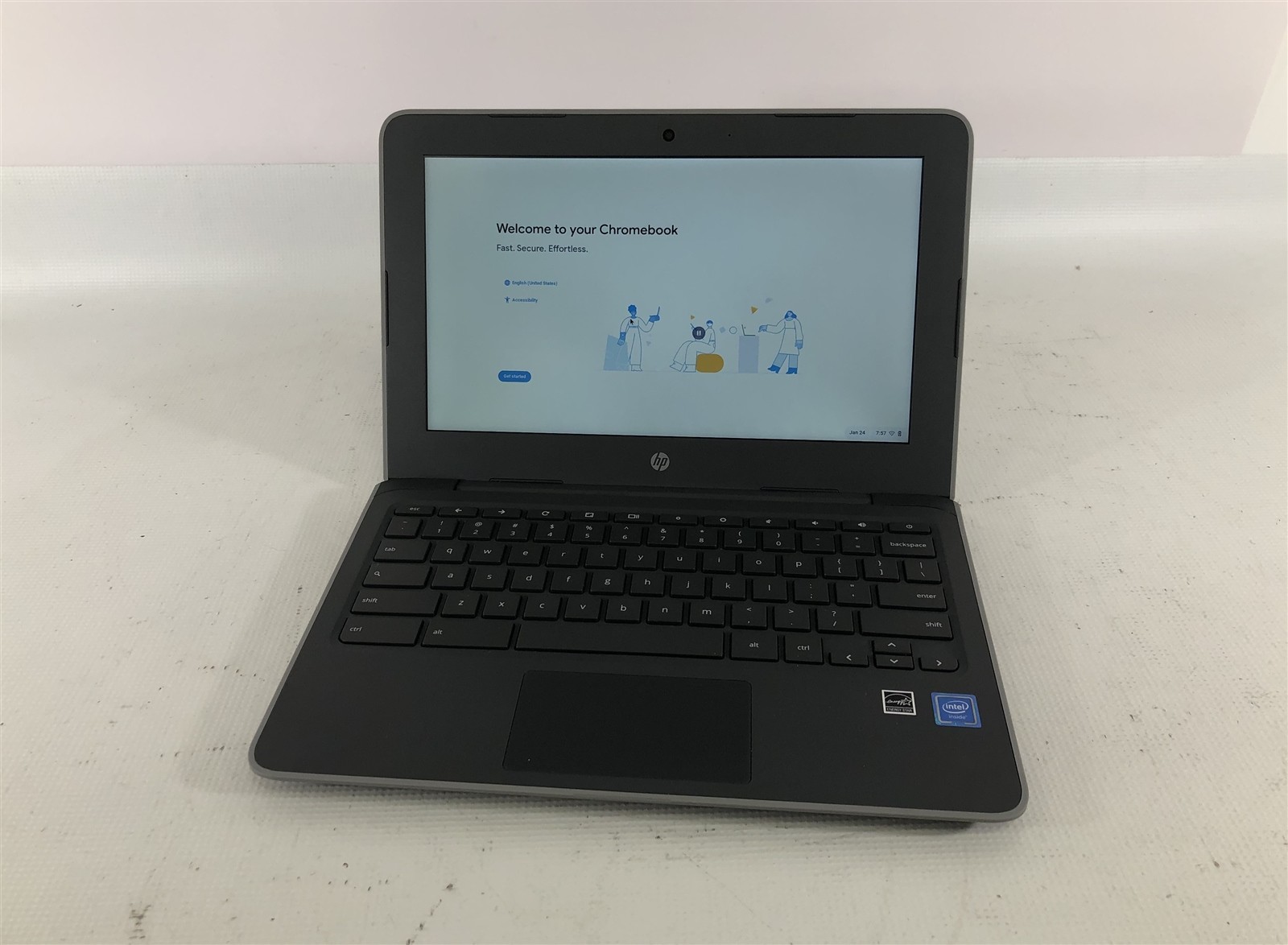 HP Chromebook 11 (G7) 11″ Laptop Celeron N4000 16GB SSD 4GB RAM – Chrome OS