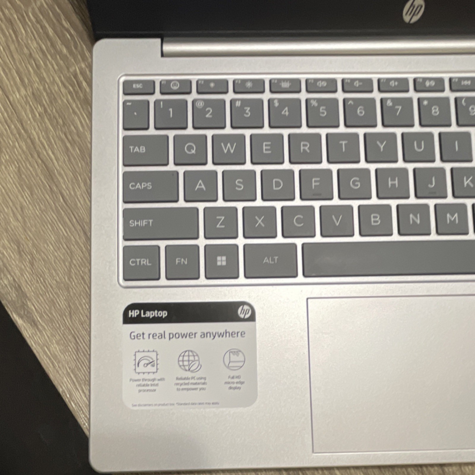 HP 15.6″ Laptop Intel Core Silver Windows 11 Bluetooth Webcam Widescreen