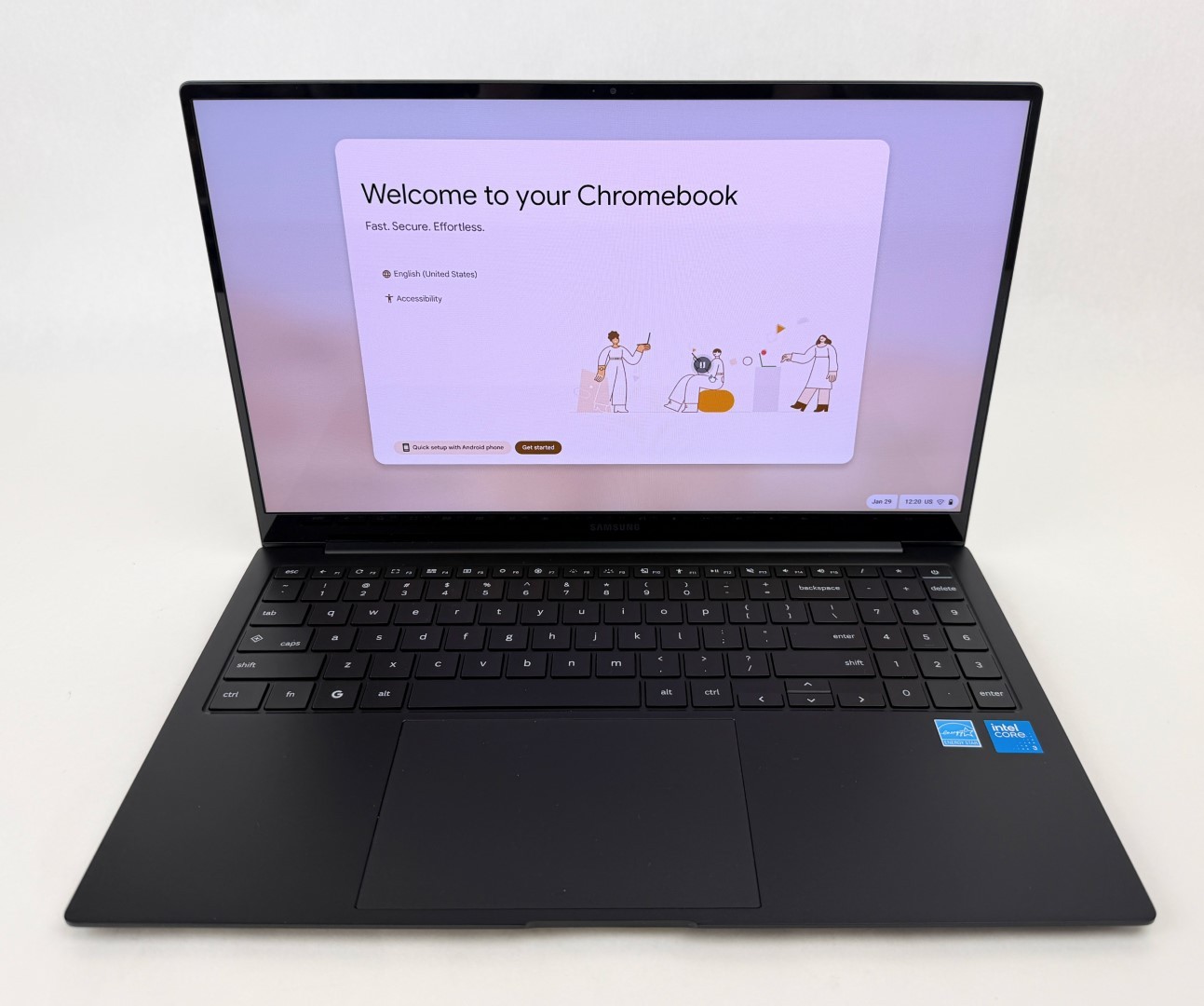 Samsung Chromebook Plus 15.6″ FHD AMOLED Core 3 100U 8GB 256GB Google AI – Dent