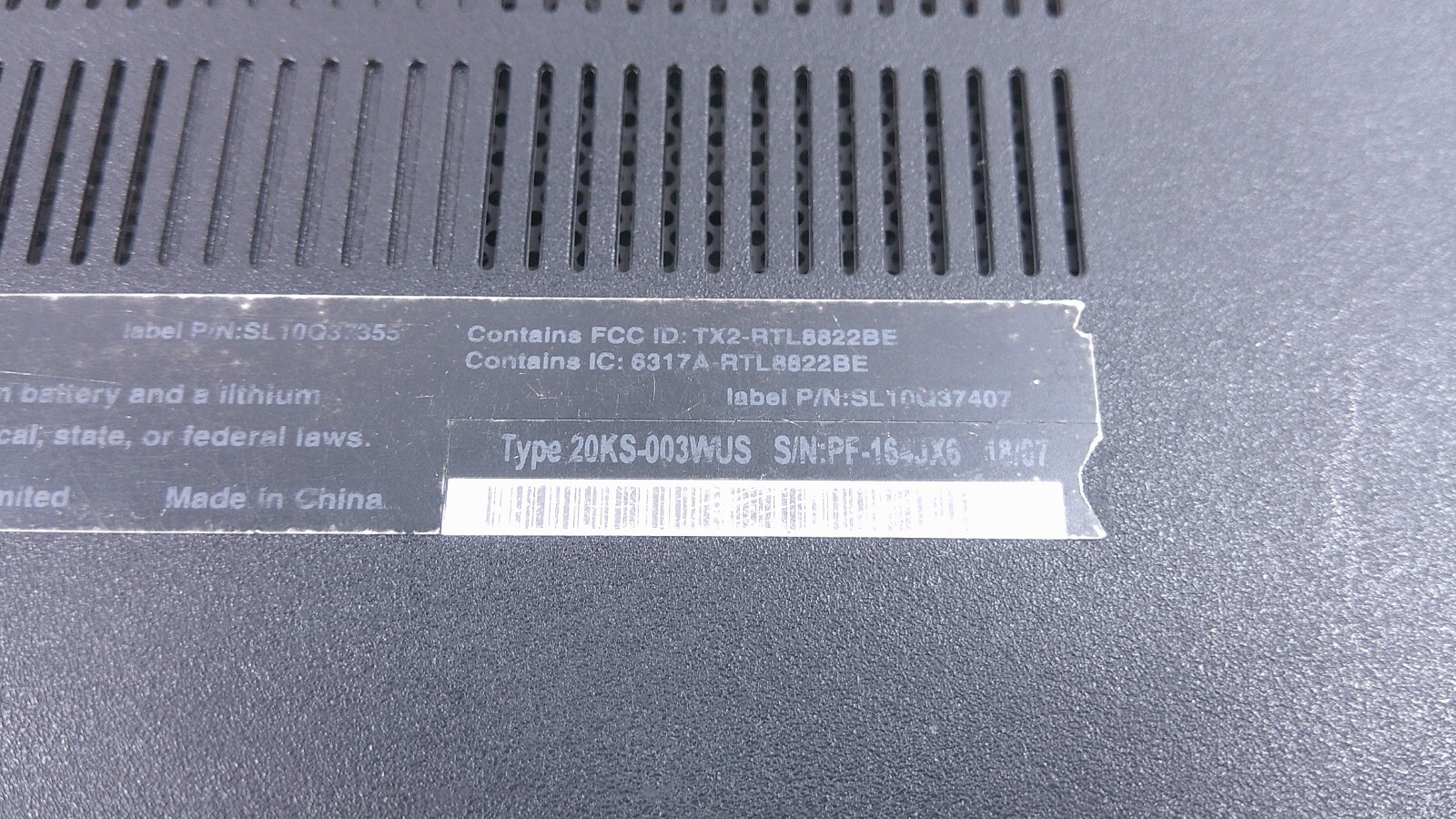 Lenovo ThinkPad E580 i5-7200U 2.5GHz 4GB RAM 500GB HDD Win 10 Pro Laptop READ