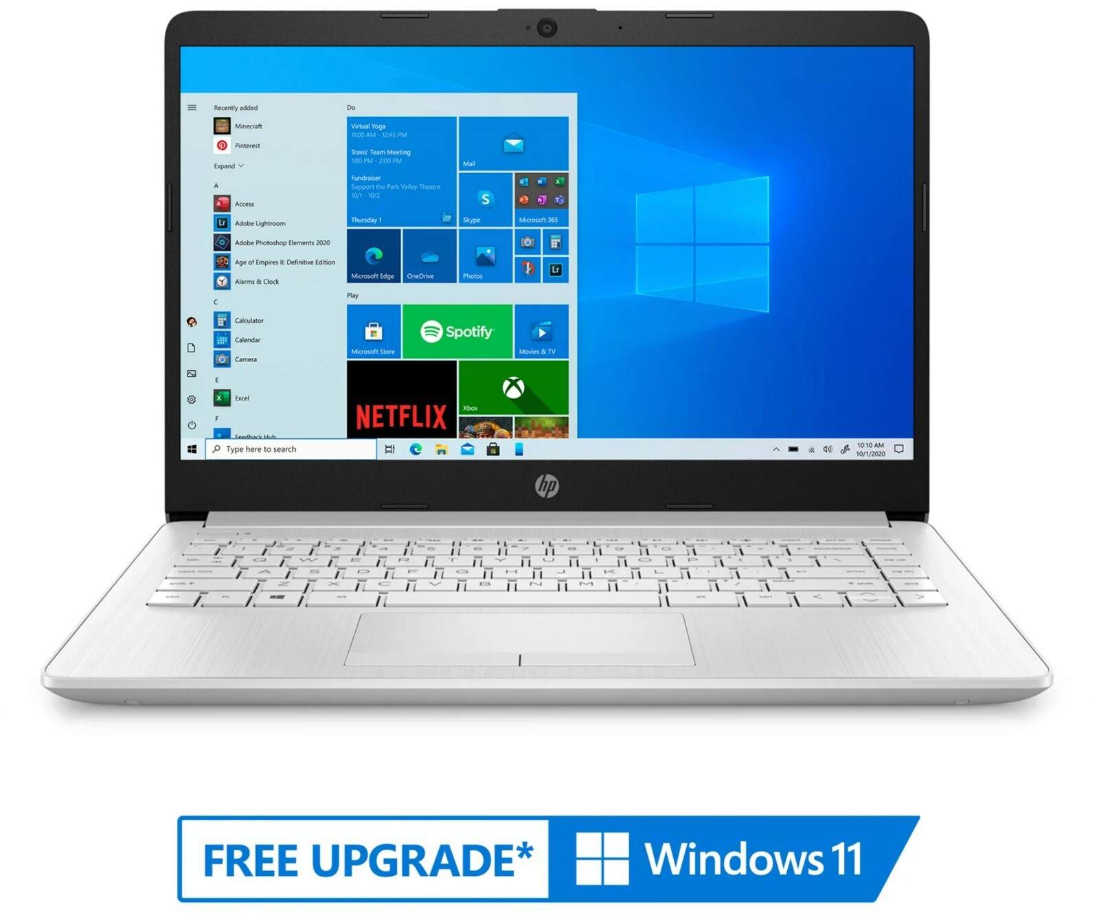 HP 14″ FHD Laptop Notebook Ryzen 3 3250U 12G RAM, 1.2 TB storage, new