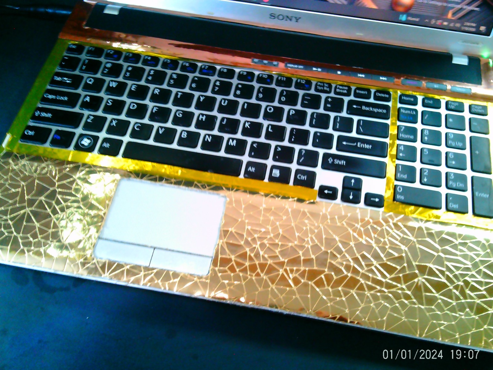 Sony Vaio GOLD BREAKER vpcf13ufx ,i7 2.80ghz.500gb,12gb,16.4 in hd blu-ray