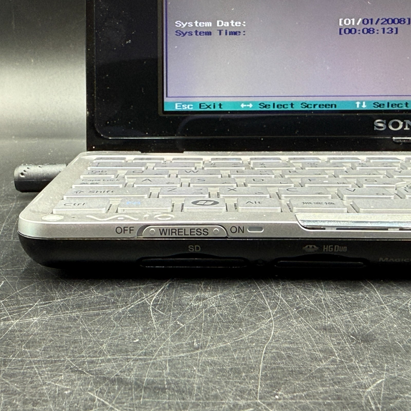 Sony VAIO VGN-P90HS RAM 2GB HDD 64GB Ultra Portable Laptop 8in Atom In Stock
