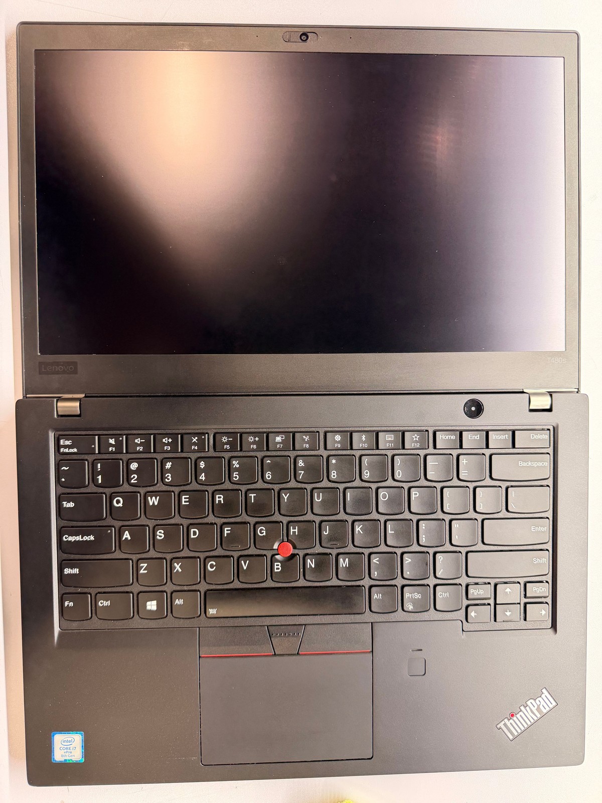 Lenovo ThinkPad T480s i7-8650U 16GB Touch 480GB NVMe SSD Grade B