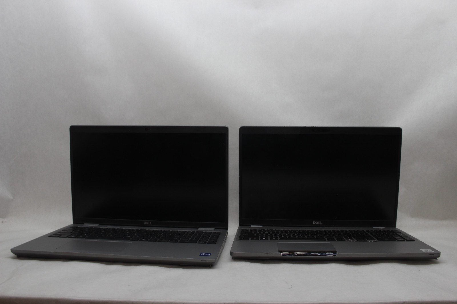 Lot of 1 Dell Latitude 5521 & 1 Precision 3551 15.6″ Laptops Various Specs AS-IS