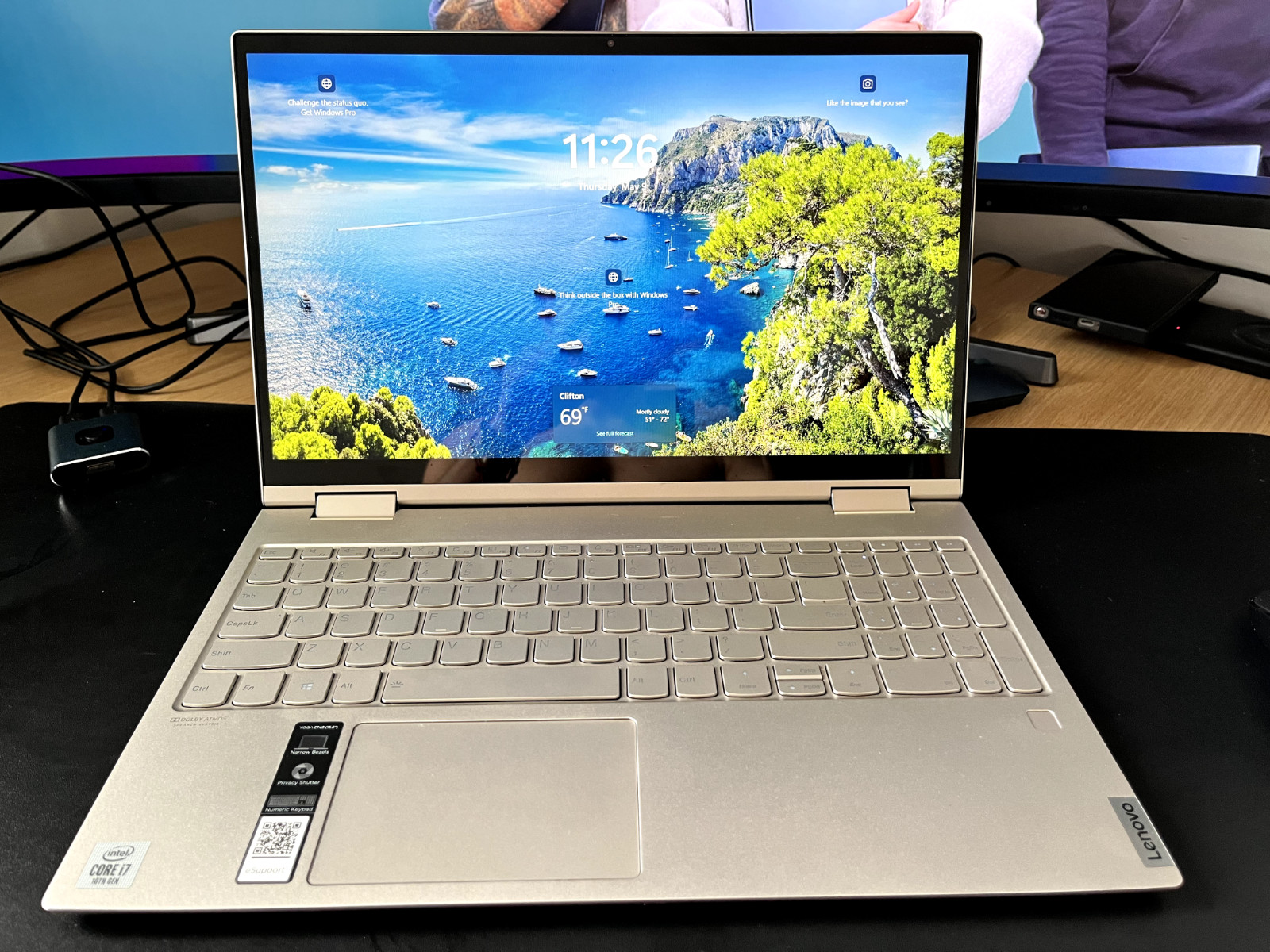 Lenovo Yoga C740-15IML 15.6 inch (512GB, Intel Core i7 10th Gen., 1.8GHz, 12GB)