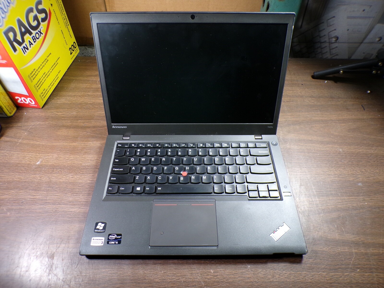 THINKPAD LENOVO T431S INTEL CORE i5-3337U 1.80GHZ 12GB RAM **NO HD/ NO CADDIE/