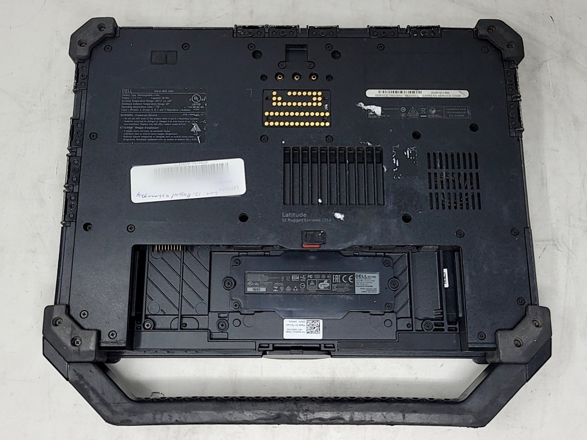 DELL Latitude 12 Rugged Extreme 7214 Laptop Intel I5-6300U 8GB SEE NOTES