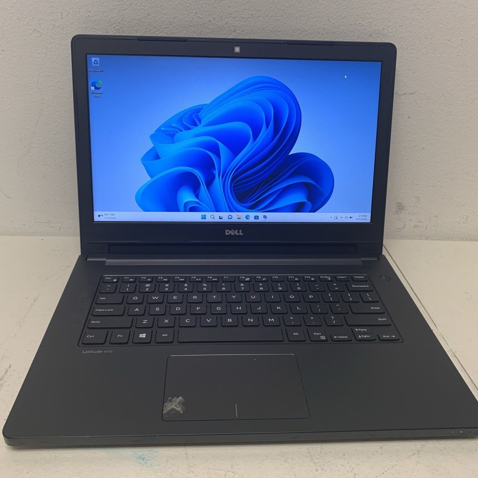 Dell Latitude 3470 14″ Intel Core i3-6100u 2.30GHz 4GB Ram 128 GB SSD W 11 Pro
