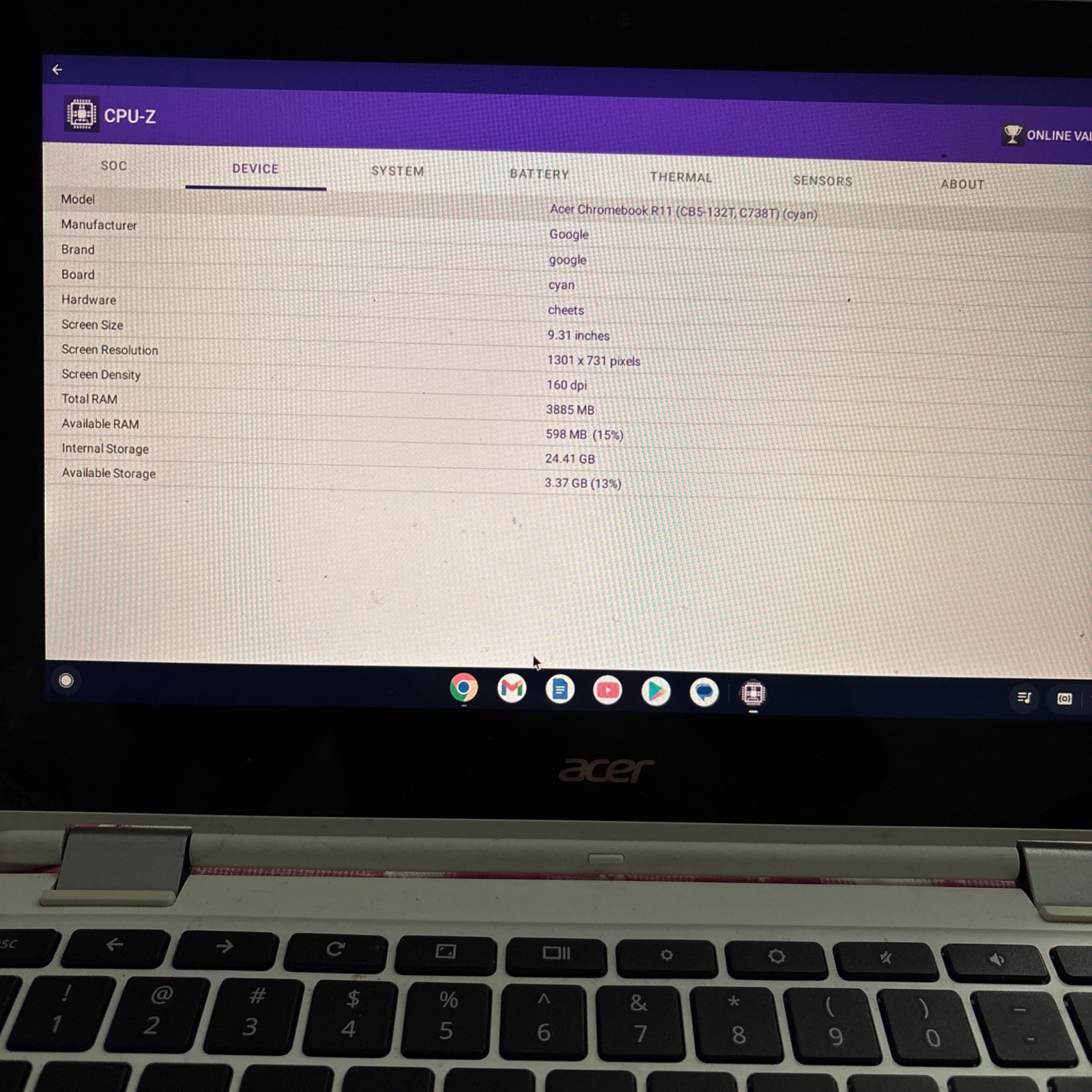 Acer Chromebook R11