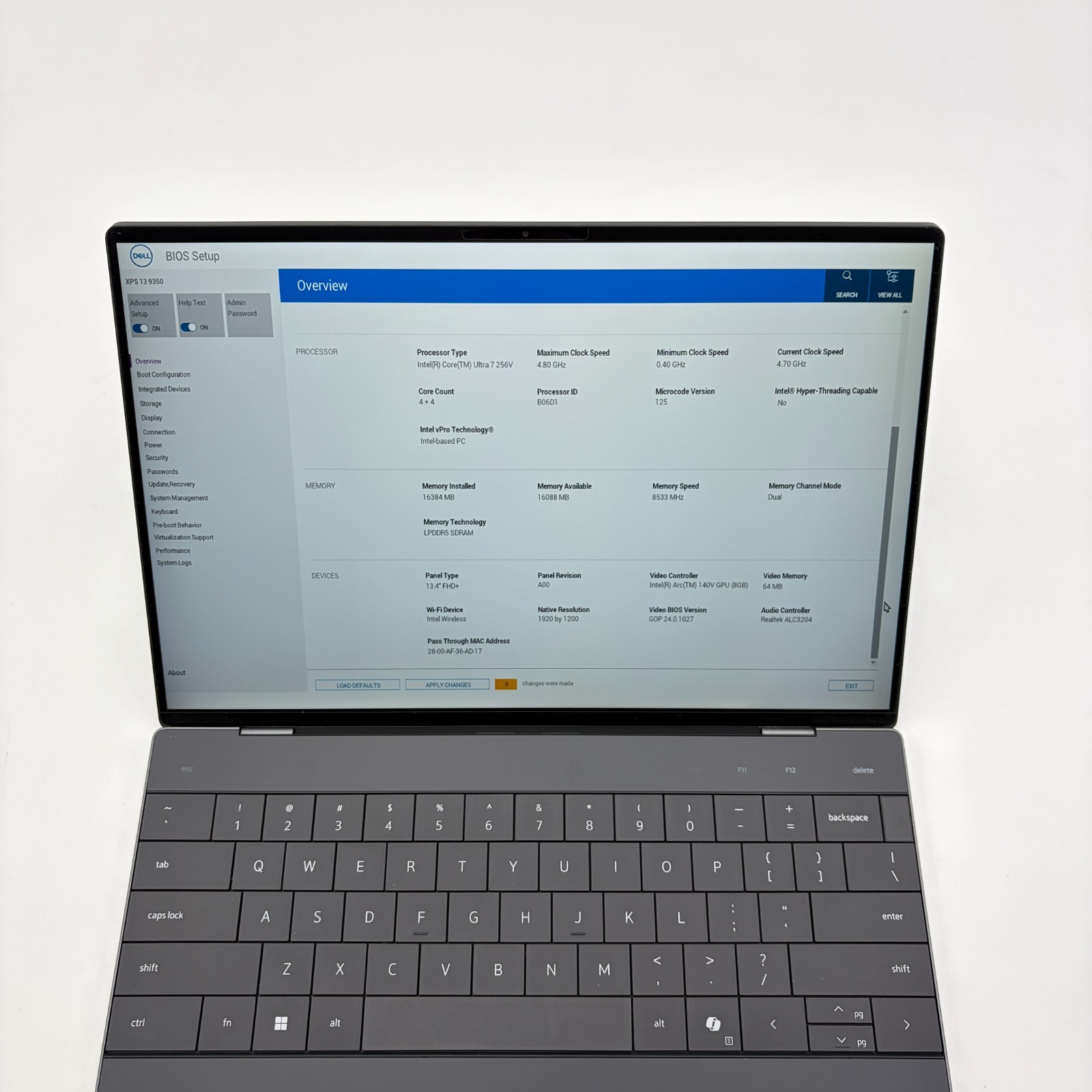 Dell XPS 13 9350 13.4″ Laptop – Ultra 7 256V, 16GB Ram, 512GB SSD, W11H