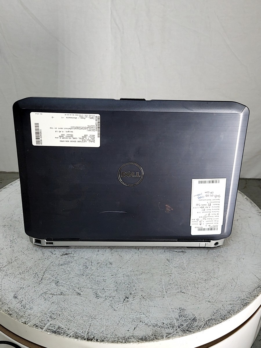 DELL LATITUDE E5430 NON-VPRO P27G 14″ Laptop Core I5-3210M 4GB 320GB SEE NOTES