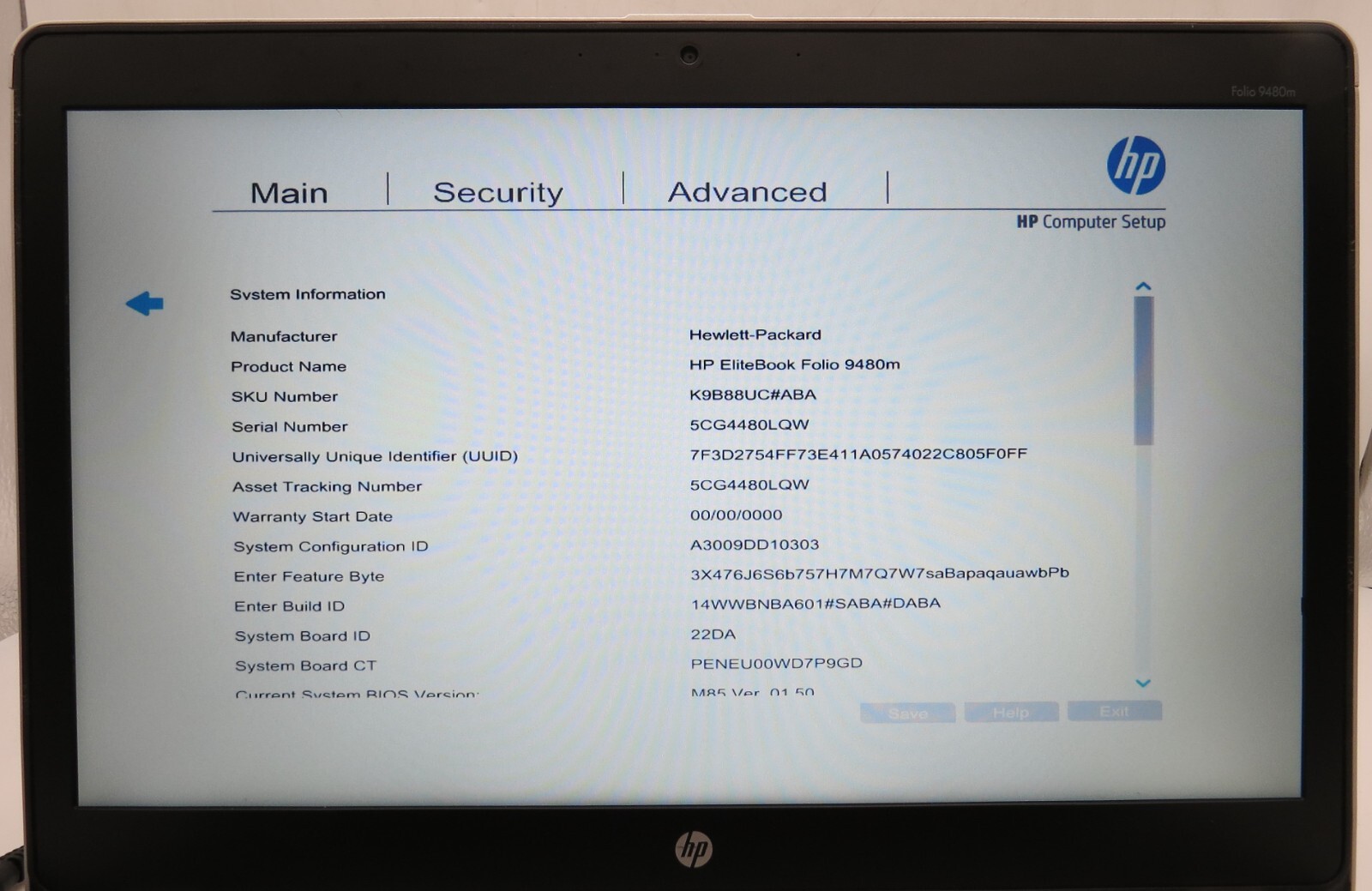 HP EliteBook Folio 9480M-14″-i5-4310U@2.0GHz-8GB DDR3 RAM-NO OS/STRG *READ*