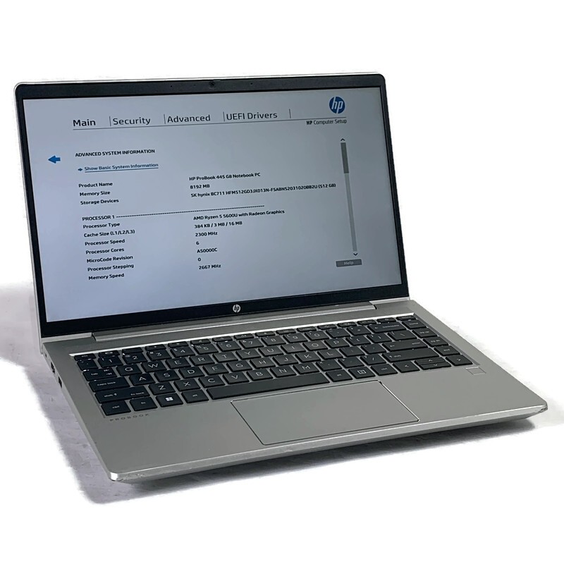 HP ProBook 445 G8 14″ Laptop Ryzen 5 5600U 2.3GHz 8GB 512GB NVMe SSD – Win11