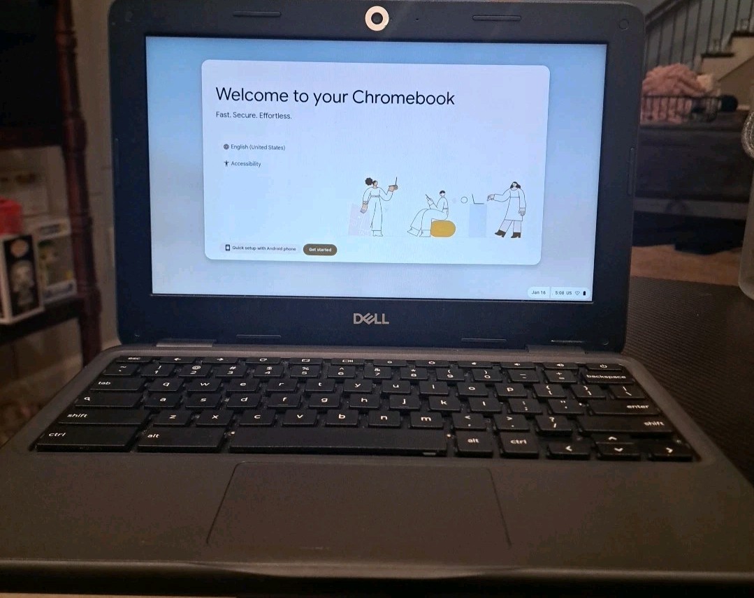 Dell Chromebook 3100 11.6″ Intel Celeron 4GB RAM 32GB *Device ONLY NO CHARGER*