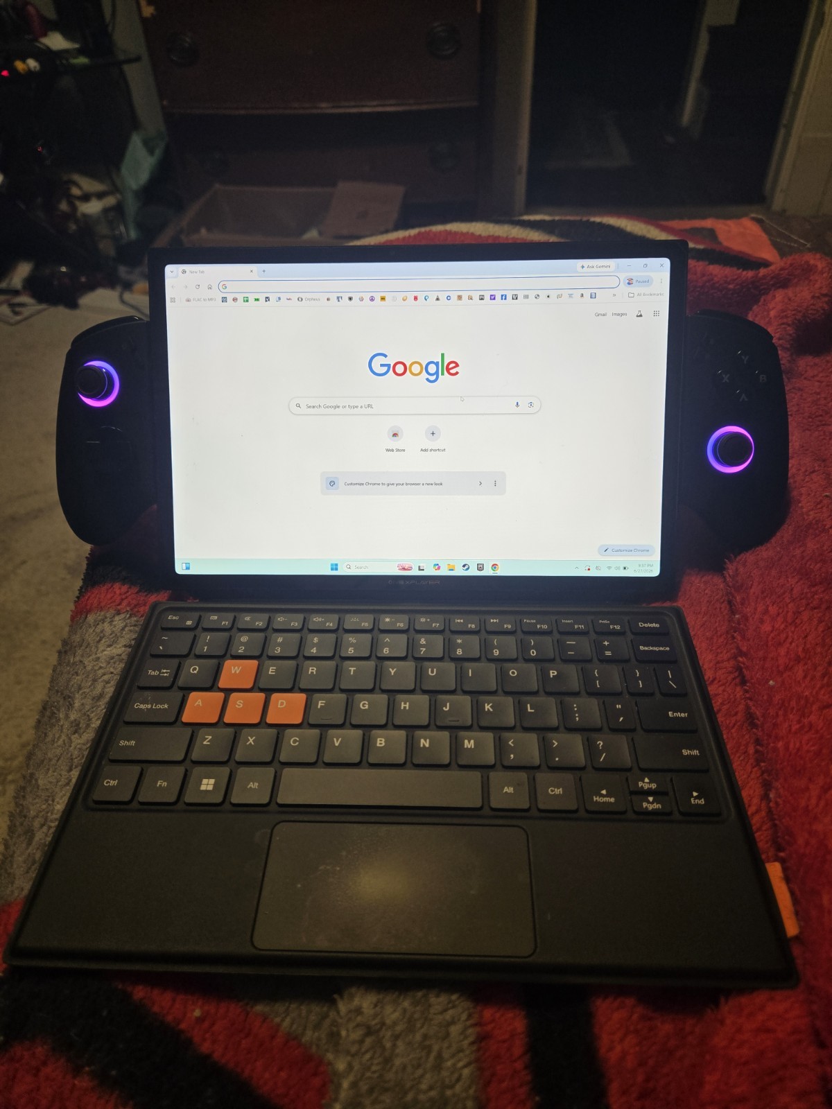 ONEXPLAYER X1 AMD8840U 3 In 1 Laptop, Handheld Gaming, Tablet 32gb Ram, 2tb Nvme