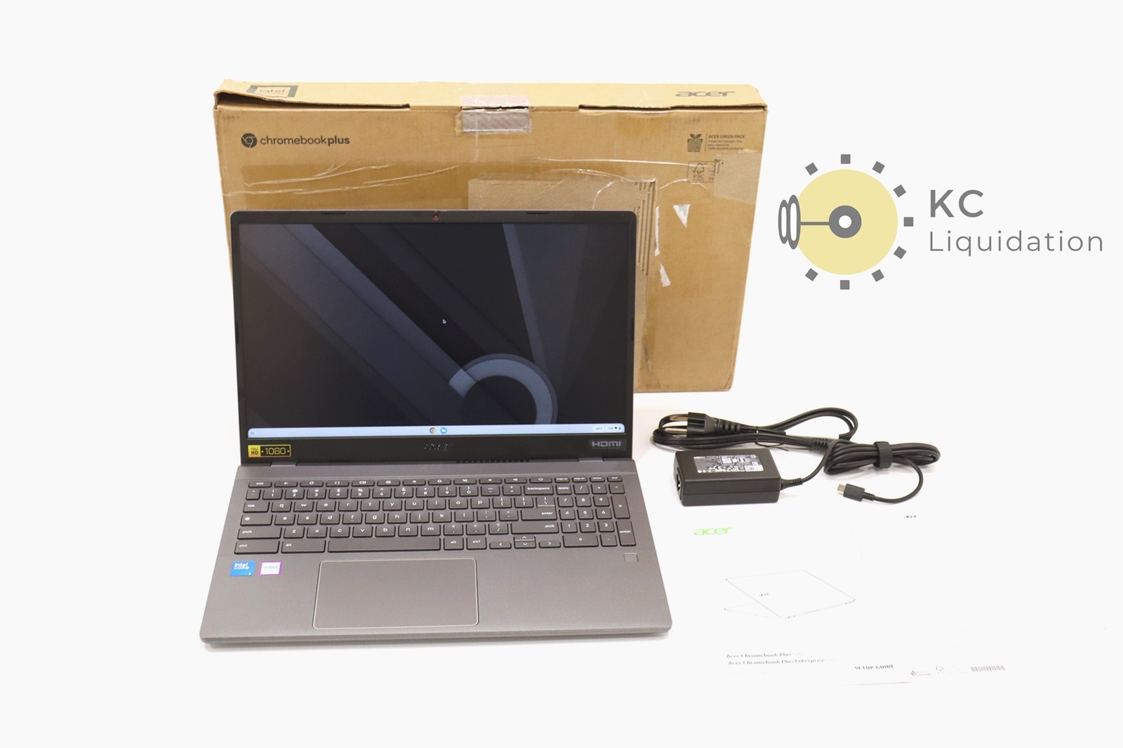 Acer Chromebook Plus 515 Intel Core 5 120U 8GB 256GB NVMe Wi-FI6E + Bluetooth